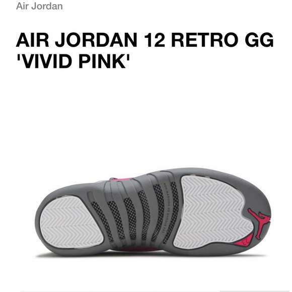 Air Jordan 12 Retro GG Vivid Pink - Picture 3 of 7
